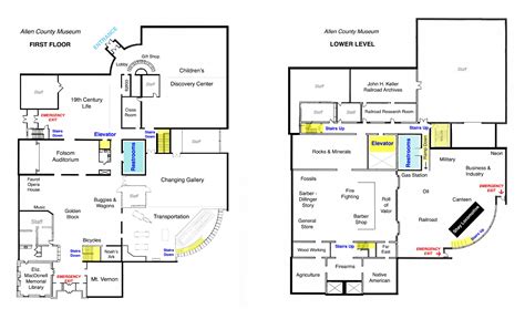 Museum Map Allen County Museum