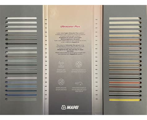 mapei grout color chart 5