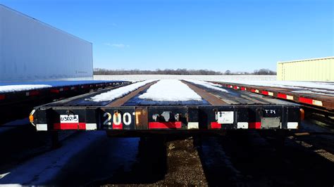 North Central Utility 1994 Fruehauf Flatbed Used Trailer