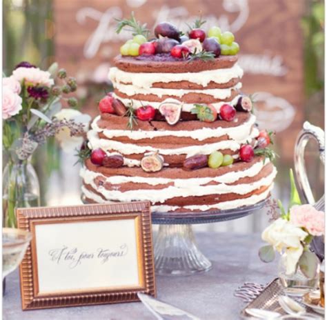 El Closet De La Novia Naked Cake