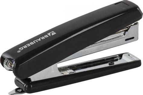 Степлер BRAUBERG №10 Nero, черный, 222545 - выгодная цена, отзывы ...
