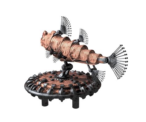 Robofish Modelo 3D $20 - .c4d .obj - Free3D