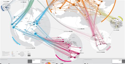 インターネットの接続状況を視覚的に実感できる「Global Internet Map」 - GIGAZINE