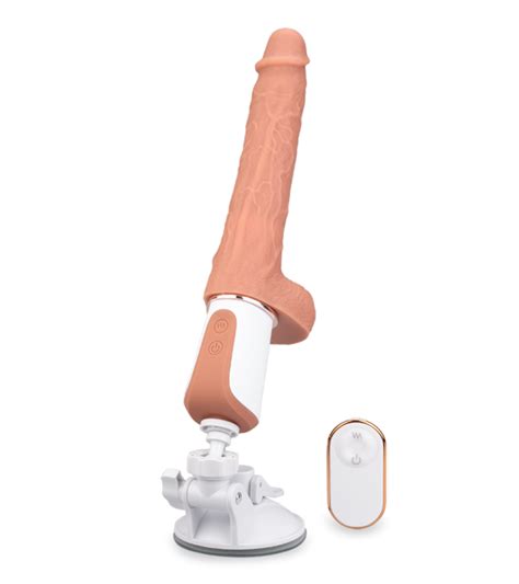 Automatischer Dildo Aus Silikon Mit Fernsteuerung Russell Sextoys Von LOVE AND VIBES