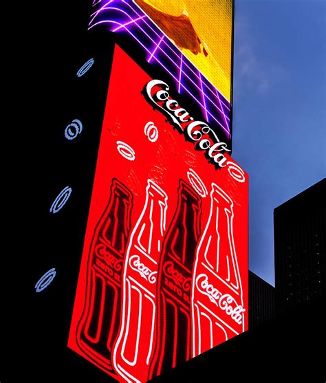 Coca Cola Times Square Photograph By Linda Bielko Pixels