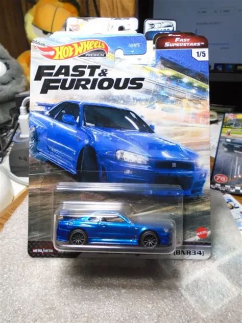 Hot Wheels Fast Furious Nissan Skyline Gtr Bnr Avec Real Riders Eur Picclick Fr