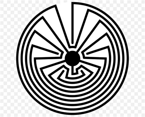 Tohono Oodham Nation Iitoi Maze Png 660x660px Maze Area Black