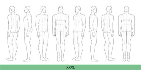 Naked Men Vector Images Over