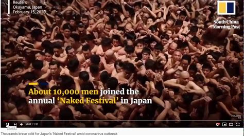 Inside Japan S Annual Naked Festival Youtube