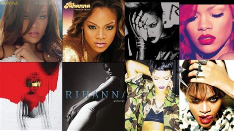 list  rihanna albums  order  release date albums  order