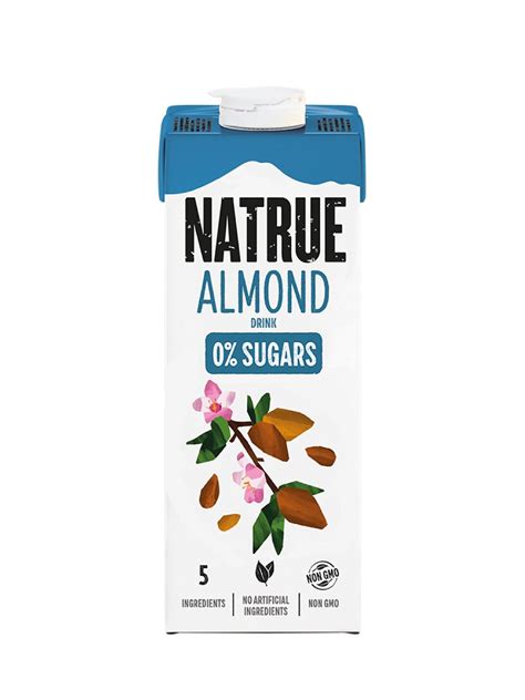 Natrue Almond Milk Drink Unsweetened 1l Edamama