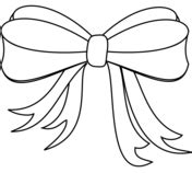 hair bow coloring pages