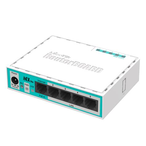 Mikrotik RB750r2 hEX lite RouterBOARD 850MHz CPU, 64MB RAM, 5 LAN ports ...