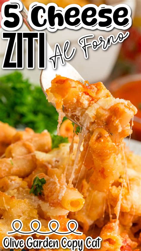 Five Cheese Ziti Al Forno Recipe A Cheesy Delight Adventures Of A Nurse