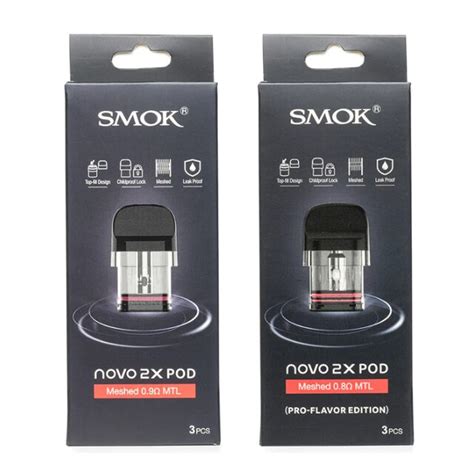 Smok Novo 2x Replacement Pods Joy Vape Dubai