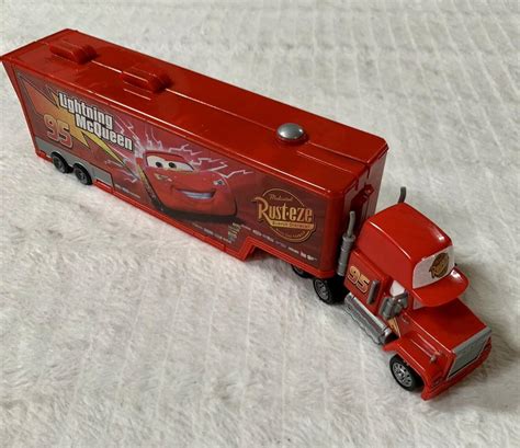 Cars Lightning Mcqueen Mack Car Hauler Truck 13 Toy Opens Superliner