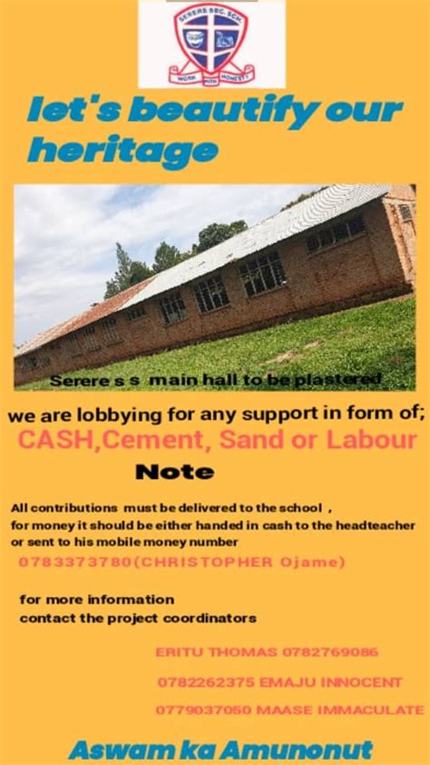Crane High School Soroti Old Students Association Here With Friends