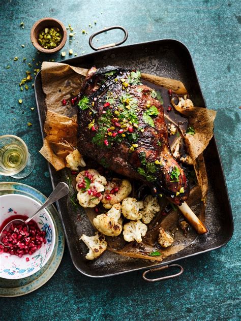 Slow Cooked Middle Eastern Lamb Shoulder With Pomegranate — The Daylesford Meat Co Local Free