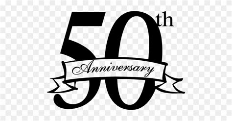 50 Th Anniversary Clipart