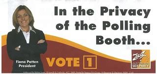 Sex Party How To Vote 2010 Federal Election How To Vote Fo Flickr