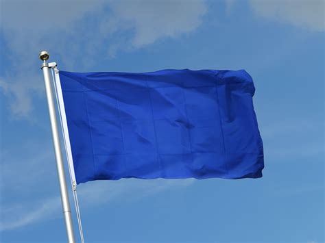 Blaue Flagge Kaufen 11 Größen Lieferbar Flaggenplatzat