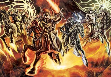 The Four Horsemen Of The Apocalypse Wallpapers Wallpaper Cave