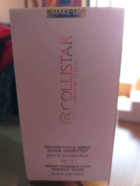 Collistar Serum Foundation Perfect Nude Spf Beige Inci Beauty