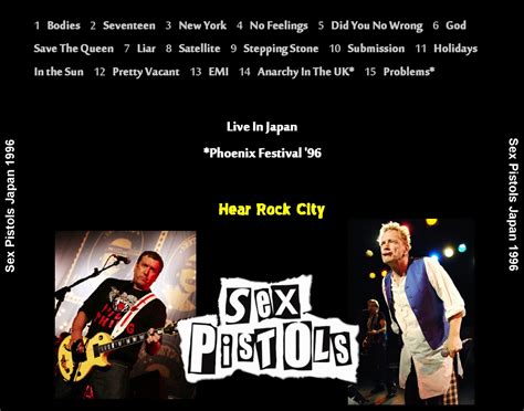 Sex Pistols Live In The Phoenix Fest Japan 21 07 1996 THE BEST COLLECTION