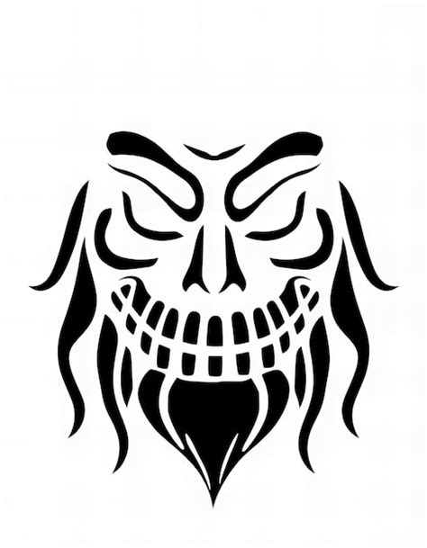 Guilt Face Logo In Simple Line Art Style Premium Ai Generated Image
