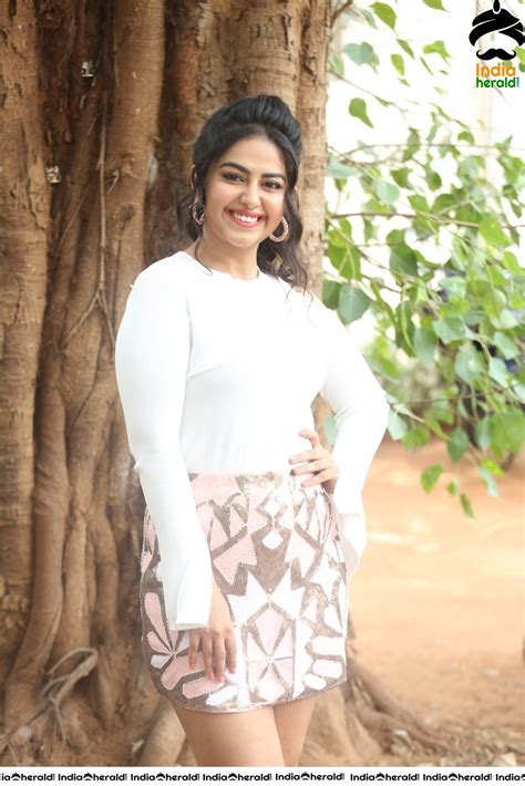 Avika Gor Latest Hot Thighs Show In White Dress Stills Set