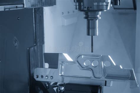 The 5 Axis Machining Center Cutting Aerospace Parts With Solid Ball End