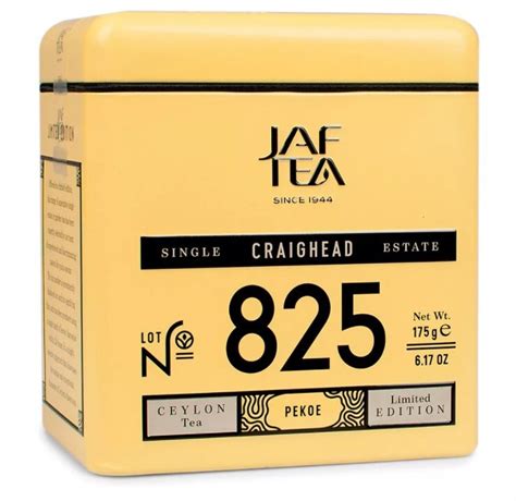Чай черный JAF TEA Craighead 175 г ж/б Шри-Ланка - купить с доставкой ...
