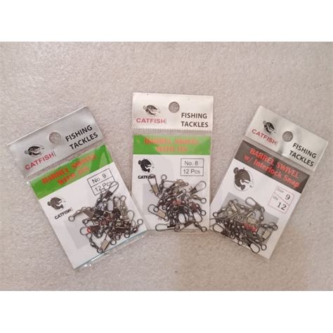 Jual Catfish Swivel Barrel With Interlock Snap Shopee Indonesia
