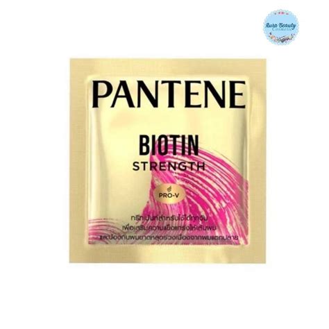 1ซอง Pantene Treatment 12 Ml แพนทีน ทรีทเม้นต์ Biotin Collagen ไบโอติน คอลลาเจน Shopee