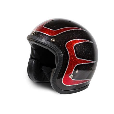 Special Painted Helmets Hot Rod Scallops Ton Up Store
