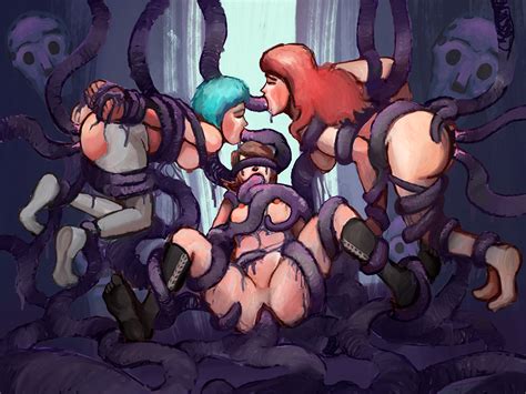 Persona Girls Defeated By Ropepigments Hentai Foundry