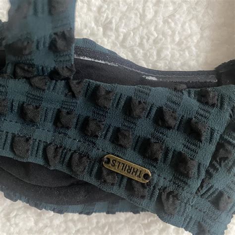 Thrills Georgie Underwire Bikini Top Size Au Small Depop