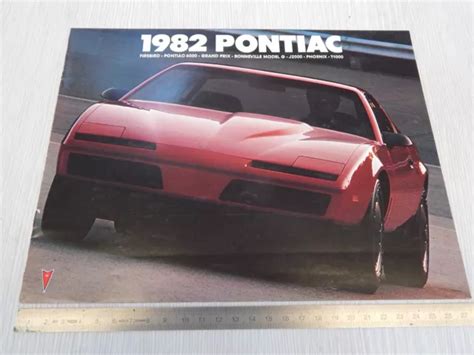 Brochure Originale Prod Pontiac 1982 Firebird Trans Am Kitt Supercar