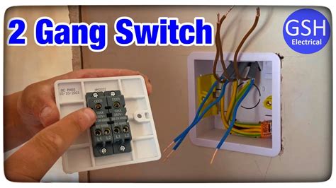 How To Wire A Light Switch 2 Gang Two Way Switch Wiring Diag