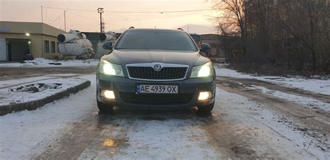 Обновил ближний свет — Skoda Octavia Combi A5 Mk2, 1,6 л, 2011 года ...