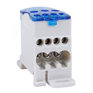Блок распределительный на DIN-рейку OptiKit РБД-80А на DIN-рейку ...