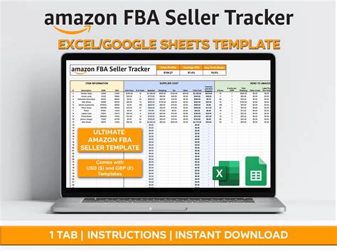 Aesthetic Amazon Fba Worksheet