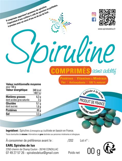 Spiruline En Comprim S Arrayarrayg