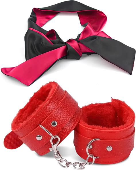 Amazon Sex Handcuffs For Grownups Bedroom Adjustable Faux Leather Bdsm Handcuffs Adjustable