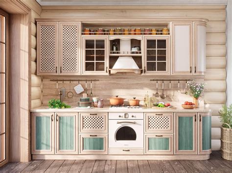 Красивые кухонные гарнитуры из дерева прямая кухня (43 фото) - красивые ...