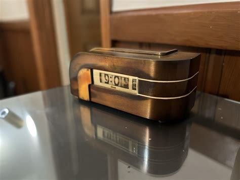 1938 Original Zephyr Clock Rartdeco