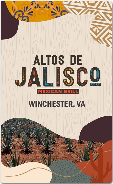 Winchester Menu – Alto de Jalisco