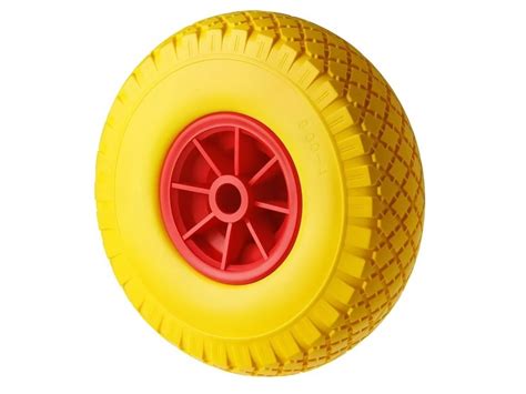 PU 1805-2 Колесо пенополиуретановое с пластиковым ободом, симметричная ...