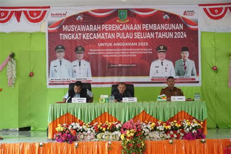 Buka Musrenbang Kecamatan Pulau Seluan Wakil Bupati Natuna Fokus