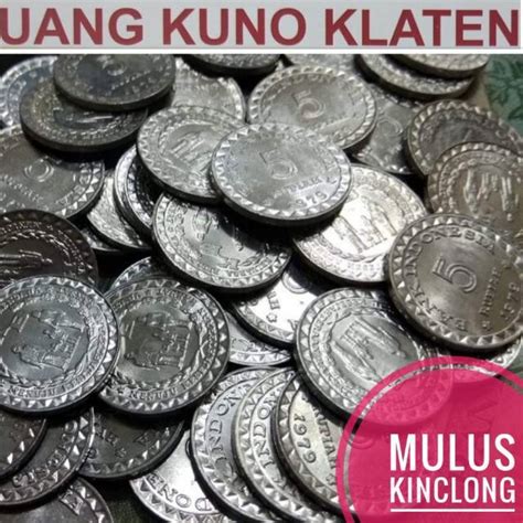 Jual Kinclong Rp 5 Rupiah 1979 1996 KB Kecil Uang Kuno Koin Logam Jadul